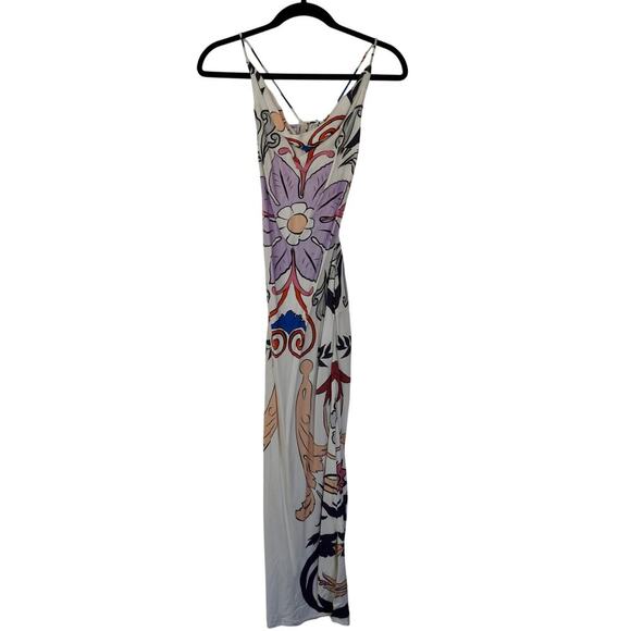 CAROLINA K Scrolls Slip Dress Sz XS - Picture 4 of 8